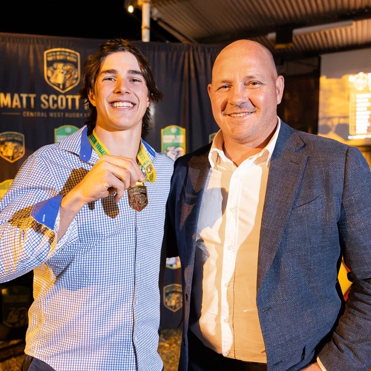 Hunt Claims Historic First Matt Scott Medal