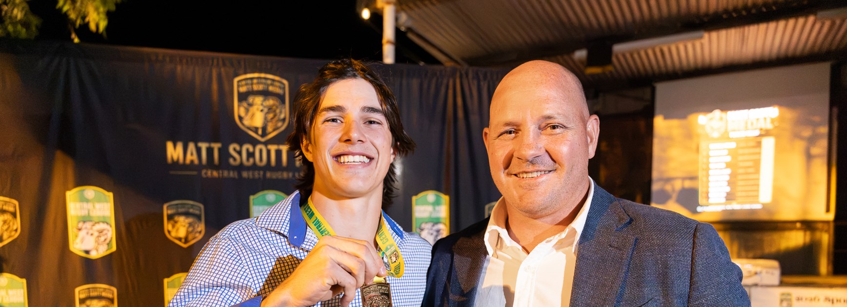 Hunt Claims Historic First Matt Scott Medal