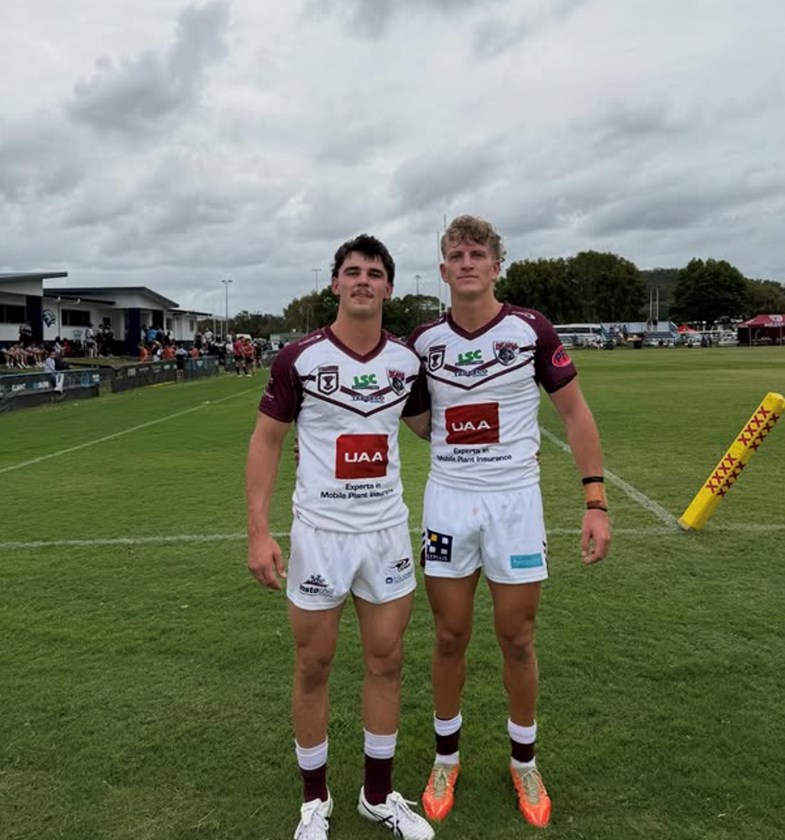 Jacek McLaurin with the Burleigh Bears. Image credit: Jacek McLaurin