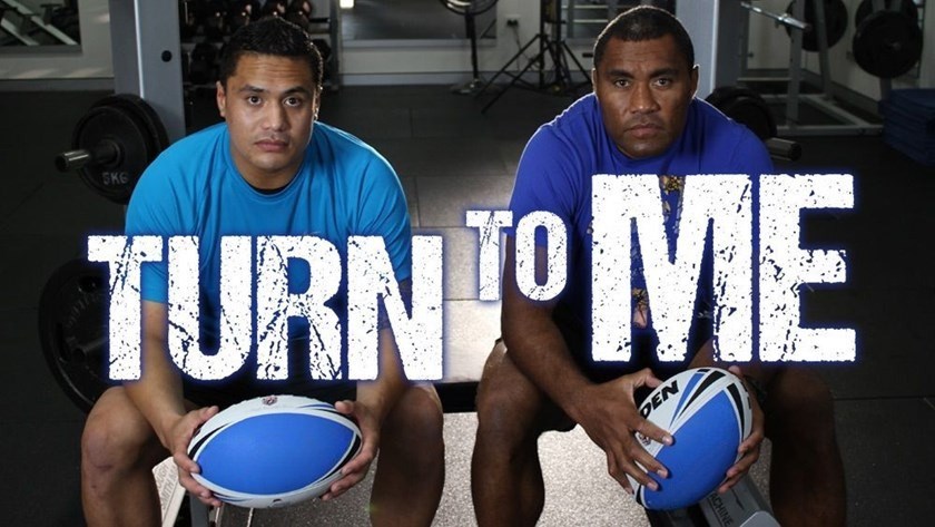Isaak Ah Mau and Petero Civoniceva promote Turn to Me Round, 2014.