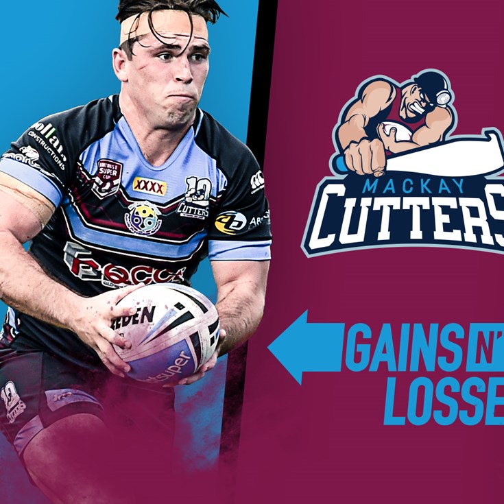 Mackay Cutters gains and losses