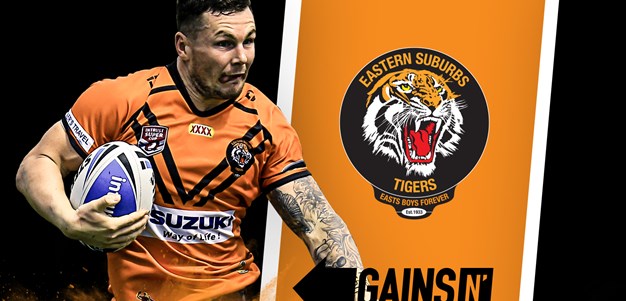 Easts Tigers gains and losses