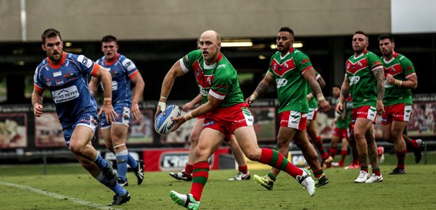 Seagulls overcome Pride in the wet