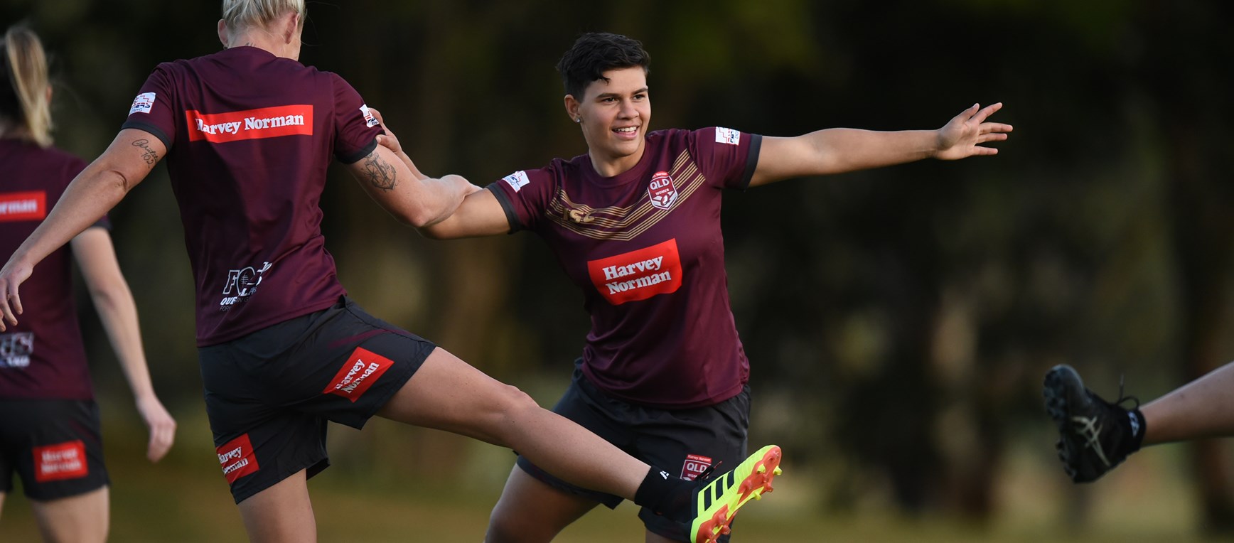 Gallery: Queensland Women hit training paddock
