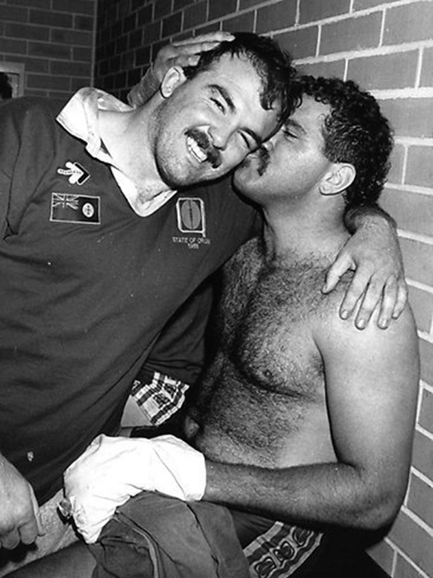 Martin Bella (left) and Sam Backo (right)